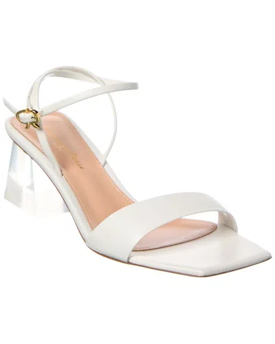 Gianvito Rossi Logo Leather Sandal