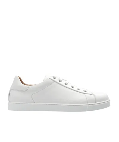GIANVITO ROSSI LEATHER SNEAKERS