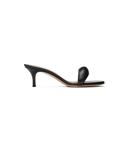 GIANVITO ROSSI LOGO SANDALS
