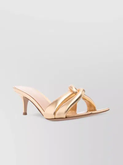 Gianvito Rossi Love 55 Nappa Silk In Multi