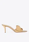 Gianvito Rossi Gold Lucrezia 70 Mules In Gold