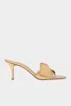 Gianvito Rossi Lucrezia 70 Mirrored-leather Mules