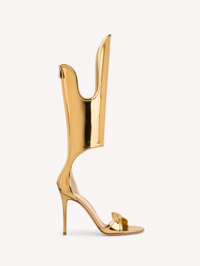 Gianvito Rossi Lucrezia Boot In Gold