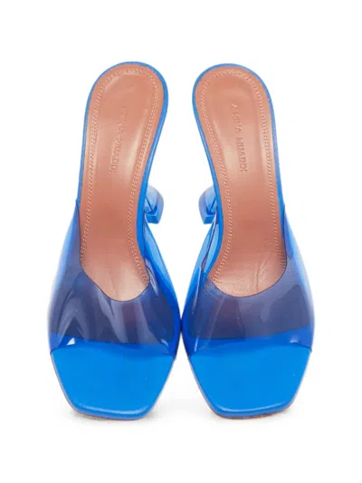Pre-owned Gianvito Rossi Lupita Heeled Sandals In Blue