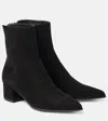GIANVITO ROSSI LYELL 45 SUEDE ANKLE BOOTS