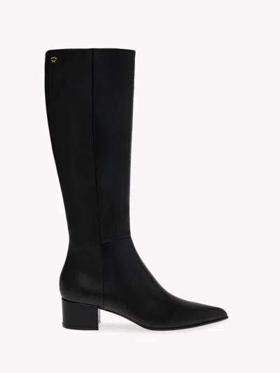 Gianvito Rossi Lyell Boot 45 In Black Leather