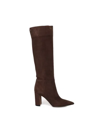 Gianvito Rossi Lyell Boots In Calfskin In Brown
