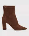 Gianvito Rossi Lyell Camoscio Stivale Boots In Brown