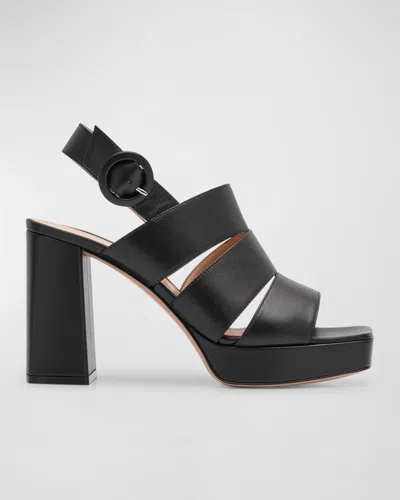 Gianvito Rossi Lyonne Sandals In Black