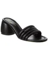Gianvito Rossi Malou 60 Leather Sandal In Black
