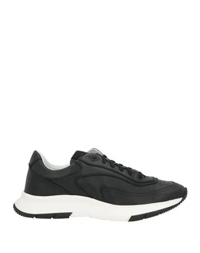 Gianvito Rossi Man Sneakers Black Size 7 Calfskin