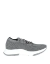 Gianvito Rossi Knitted Sneakers With Elasticized Effect In Grey
