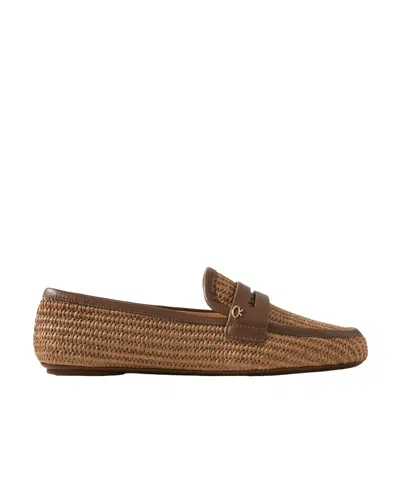 GIANVITO ROSSI GIANVITO ROSSI GIORGIA ROUND-TOE LOAFERS