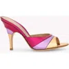 Gianvito Rossi Marea 95 Mules In Multi