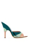 Gianvito Rossi Marea Heel Mule In Multicolor