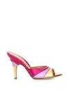 Gianvito Rossi Marea 95 Mules In Multi