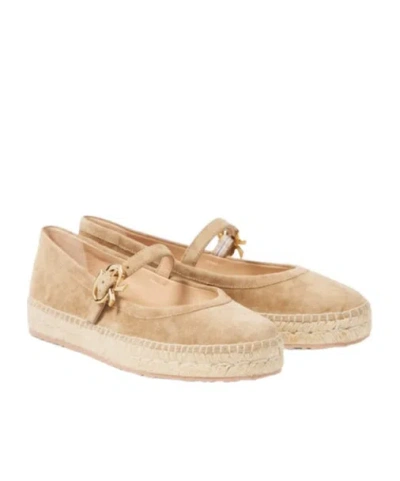 Gianvito Rossi Mary Jane Flats In Transparent