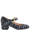 Gianvito Rossi Woman Pumps Black Size 6 Textile Fibers In Blue