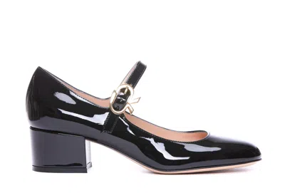 GIANVITO ROSSI MARY RIBBON PUMPS