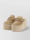 Gianvito Rossi Maxilla Rope Wedge Espadrilles In Neutral