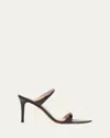 Gianvito Rossi Portofino 70mm Leather Sandals In Nero