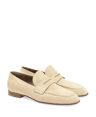 Gianvito Rossi Men's Carlo Moccasin In Burgundy