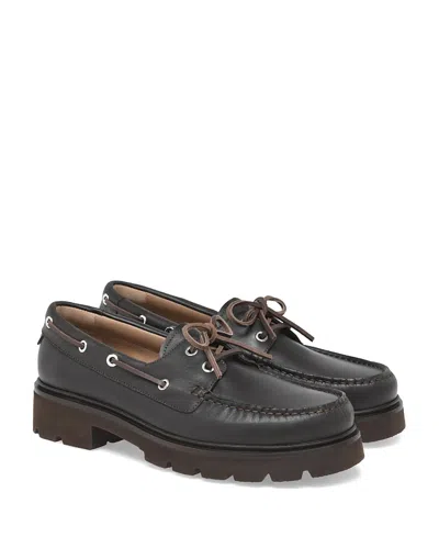 Gianvito Rossi Men's Olonne Moccasin In Brown