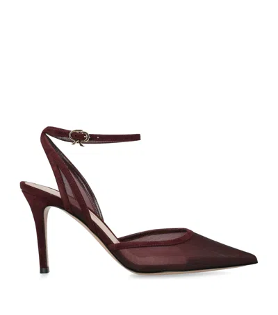 Gianvito Rossi Mesh Pumps 80