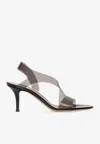 Gianvito Rossi Metropolis 70mm Transparent Sandals