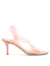 Gianvito Rossi Metropolis 70 Pvc And Leather Stiletto Sandals