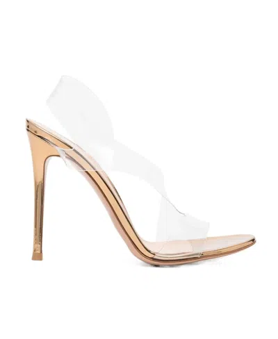 Gianvito Rossi Metropolis High-heeled Sandals In White