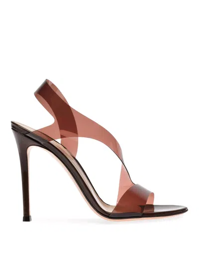Gianvito Rossi Metropolis Sandals In Brown