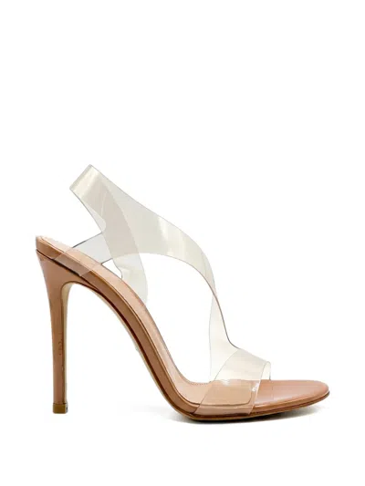 Gianvito Rossi Metropolis Transparent-strap Stiletto Pumps