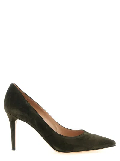 Gianvito Rossi Milano Pumps In Olive Green