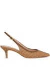 Gianvito Rossi Minorca Pointed Pumps In Multi