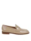 Gianvito Rossi Georgie Loafers With Rounded Toe In Beis