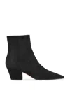 Gianvito Rossi Keinna Pointed Toe Sock Boot In Black