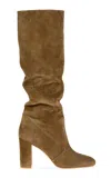 Gianvito Rossi Boots Woman Color Camel In Brown