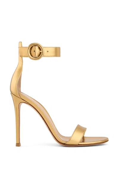Gianvito Rossi Moda Operandi In Gold