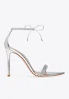 Gianvito Rossi Woman Sandals Silver Size 8 Leather In Silver