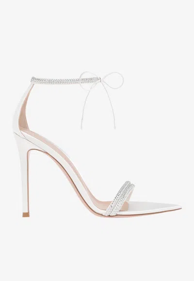 Gianvito Rossi Montecarlo 105 Sandals In White