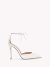 Gianvito Rossi Women's Montecarlo D'orsay Ankle Pump In White