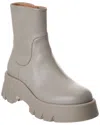 Gianvito Rossi Montey Leather Boot In Grey