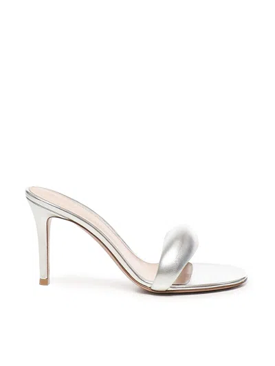 Gianvito Rossi Mule Bijoux In Silver