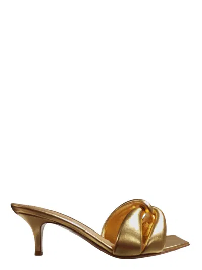 Gianvito Rossi Mules Amour 55mm In Grey