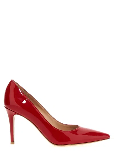 Gianvito Rossi Patent Leather Pump In Multi
