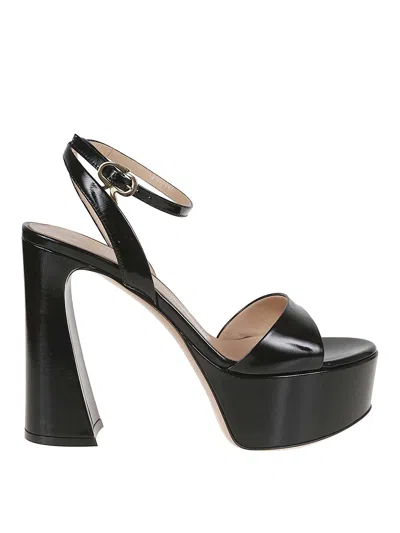GIANVITO ROSSI SANDALIAS - NEGRO