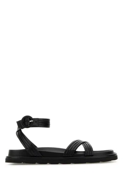 Gianvito Rossi Nero Sandal In Black