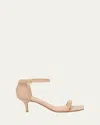 Gianvito Rossi Nuit Leather Ankle-strap Sandals In Sand