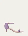 Gianvito Rossi Nuit Leather Ankle-strap Sandals In Melrose